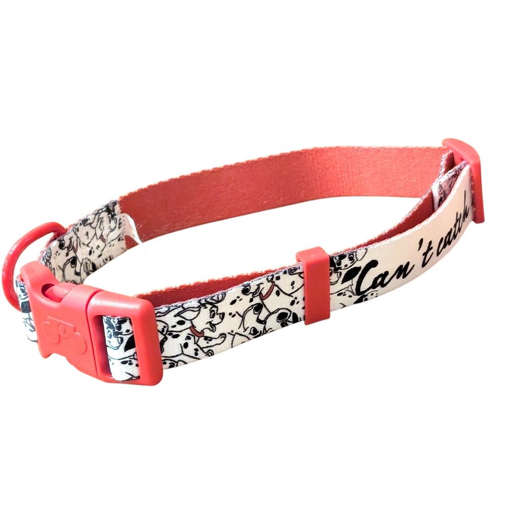 Large Dog Collar 101: Dalmatians Disney Tails Large